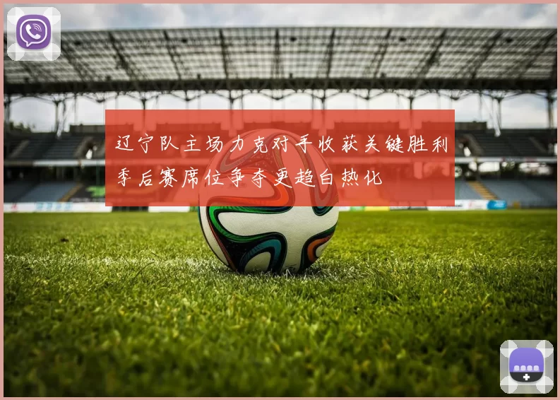 辽宁队主场力克对手收获关键胜利季后赛席位争夺更趋白热化